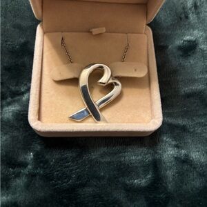 Tiffany and Company Paloma Picasso Loving Heart Necklace- Large